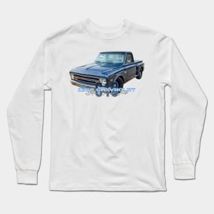 1968 Chevrolet C10 Stepside Pickup Truck Long Sleeve T-Shirt